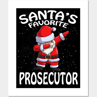 Santas Favorite Prosecutor Christmas Posters and Art